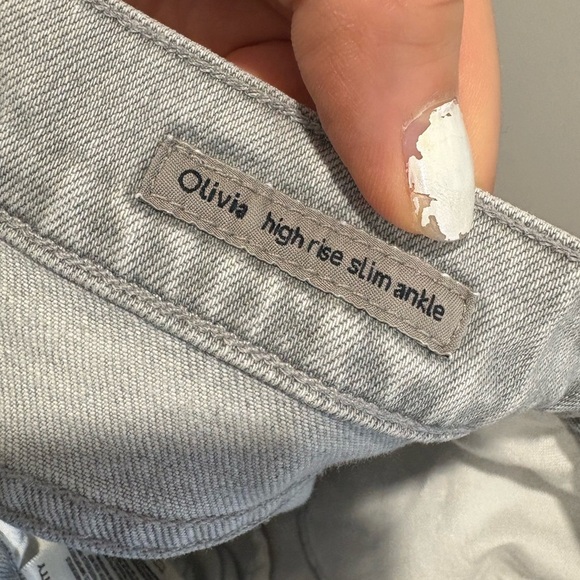 Like new- CITIZENS OF HUMANITY- OLIVIA High rise slim ankle Jean - Picture 9 of 11